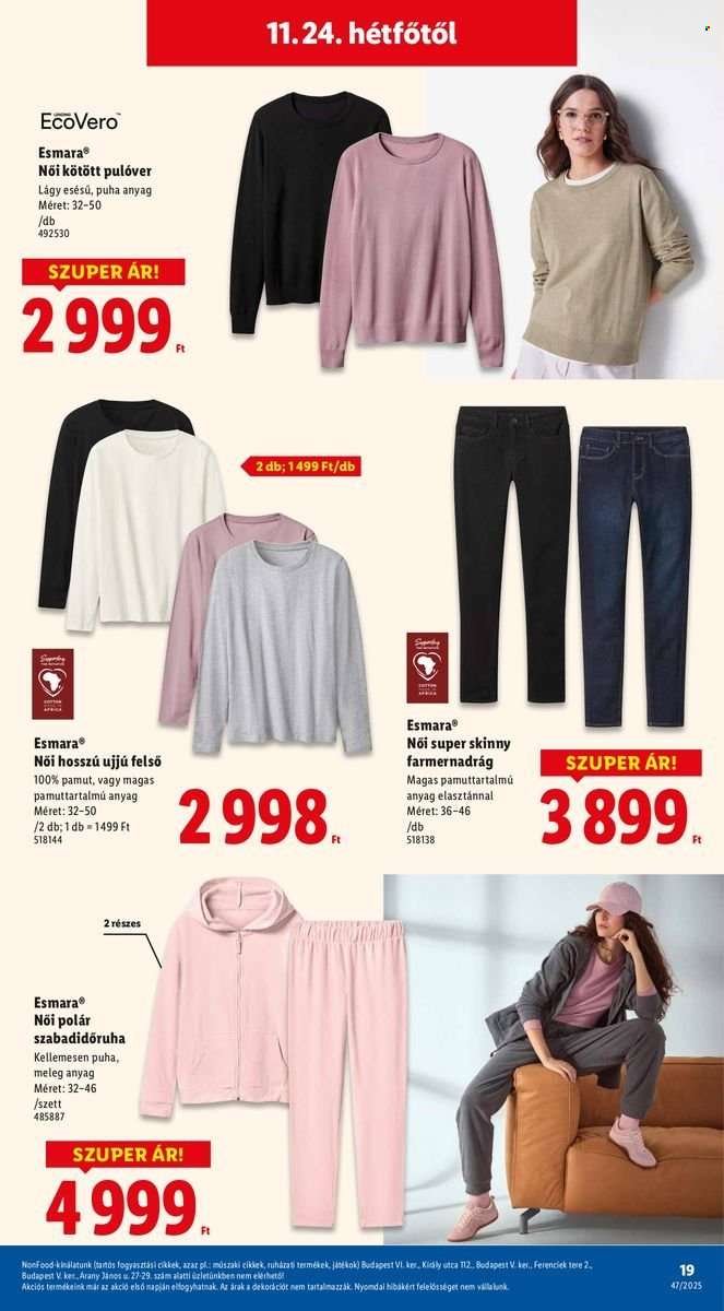 Lidl akciós újságok - 2025.11.20 - 2025.11.26. Oldal 19