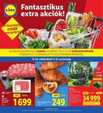 Újság Lidl - 2025.11.20 - 2025.11.23.