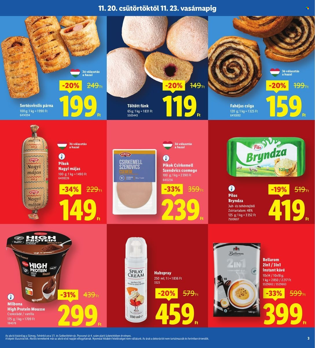 Lidl akciós újságok - 2025.11.20 - 2025.11.23. Oldal 3