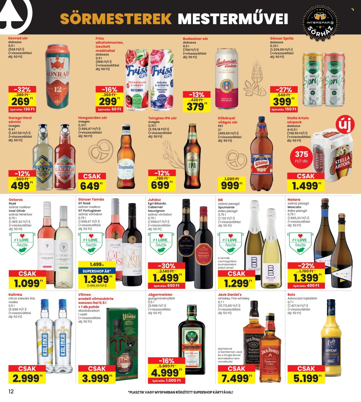 INTERSPAR akciós újságok - 2025.11.20 - 2025.11.26. Oldal 12