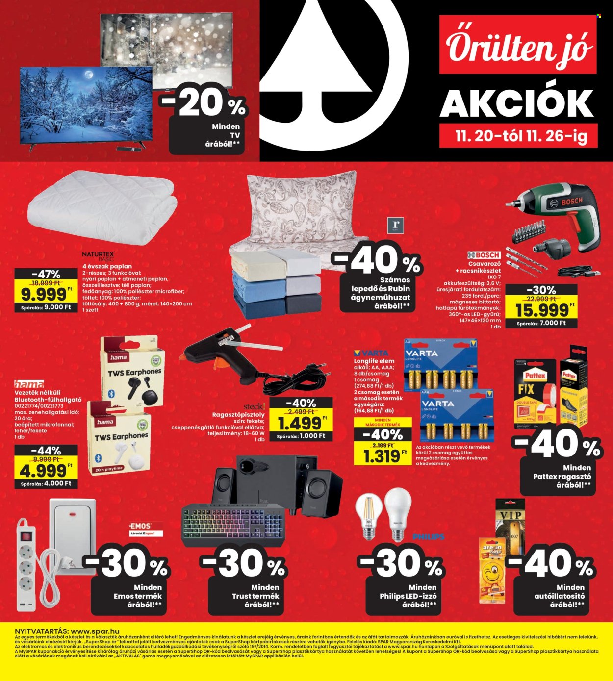 INTERSPAR akciós újságok - 2025.11.20 - 2025.11.26. Oldal 16