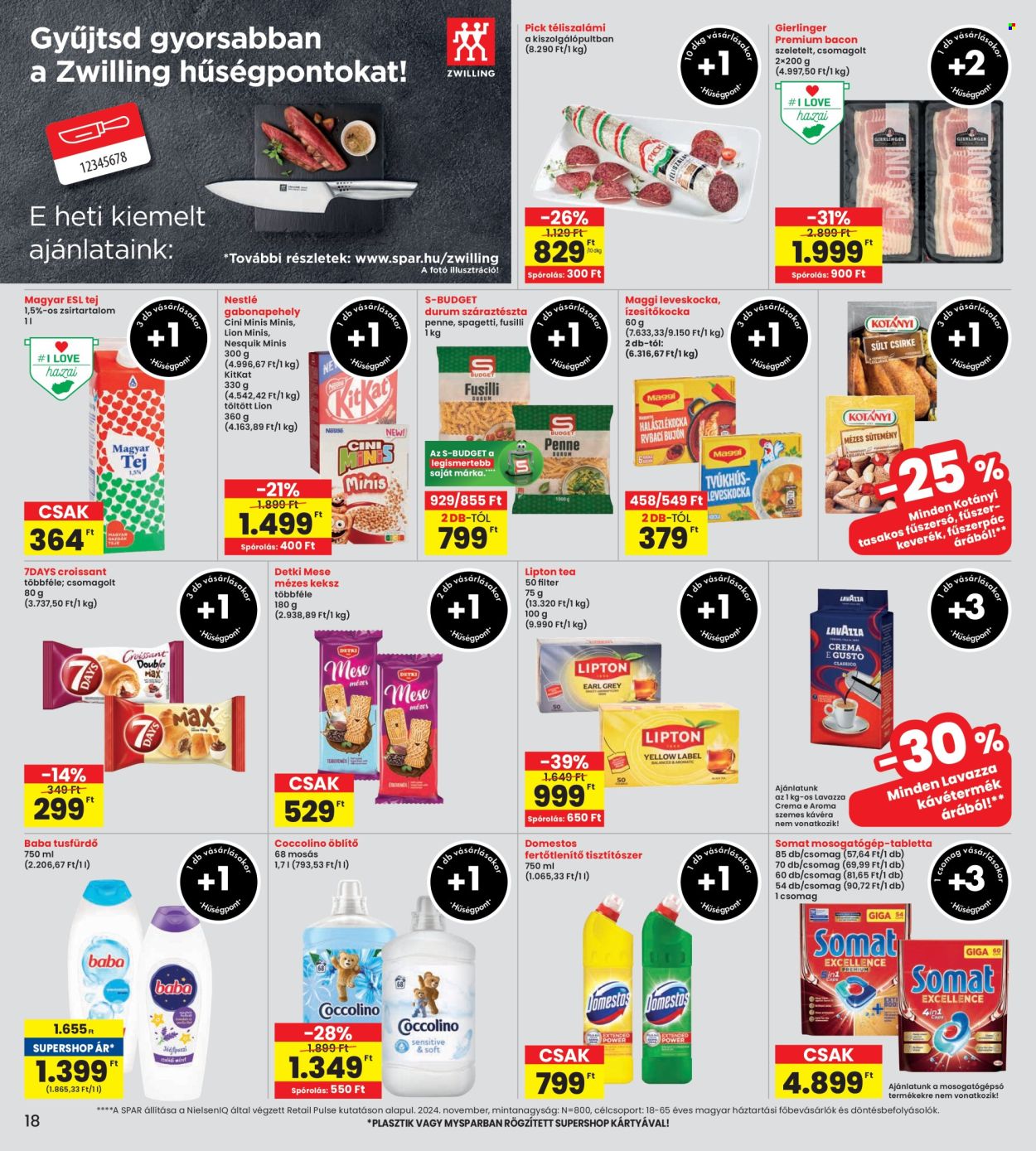 INTERSPAR akciós újságok - 2025.11.20 - 2025.11.26. Oldal 18