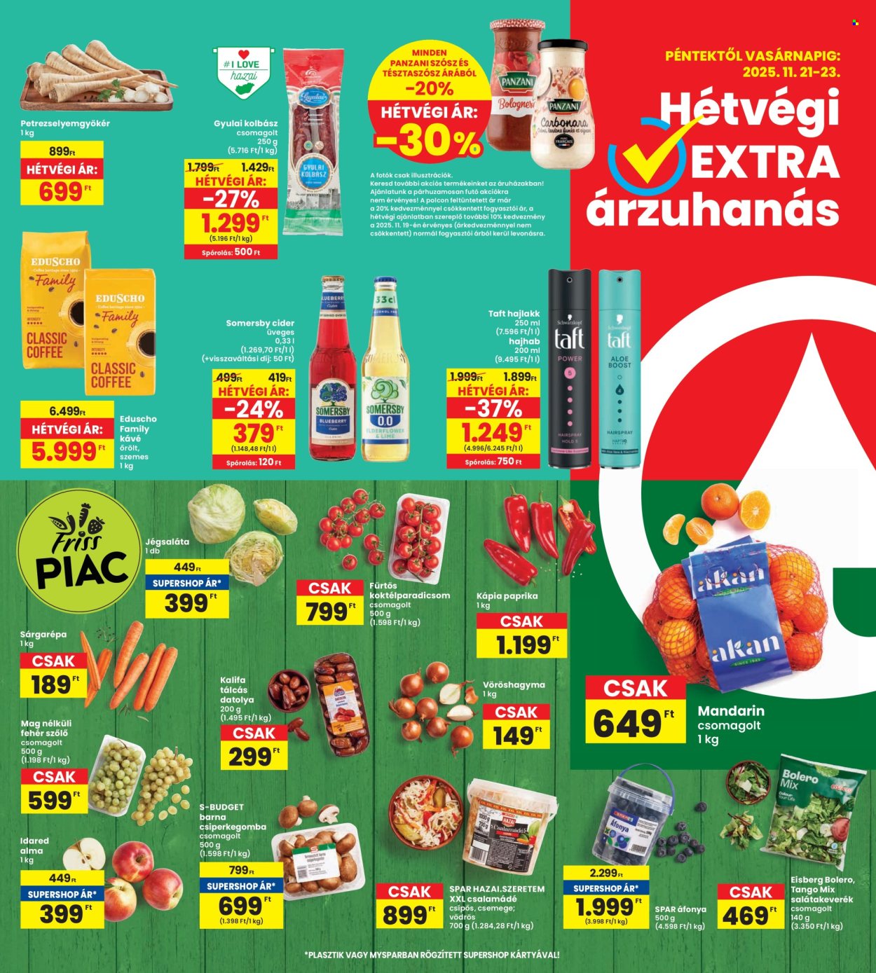 INTERSPAR akciós újságok - 2025.11.20 - 2025.11.26. Oldal 20