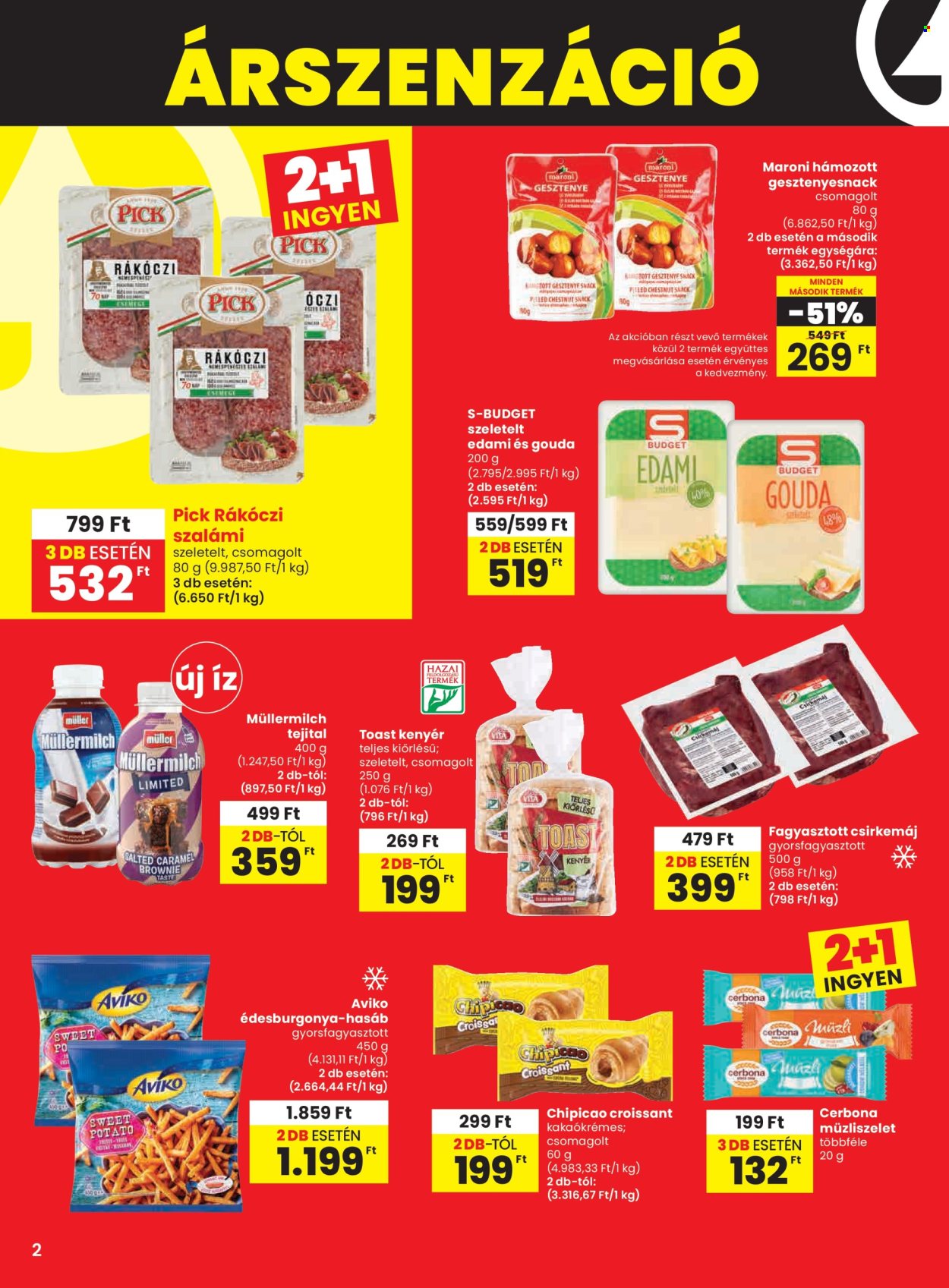 SPAR akciós újságok - 2025.11.20 - 2025.11.26. Oldal 2