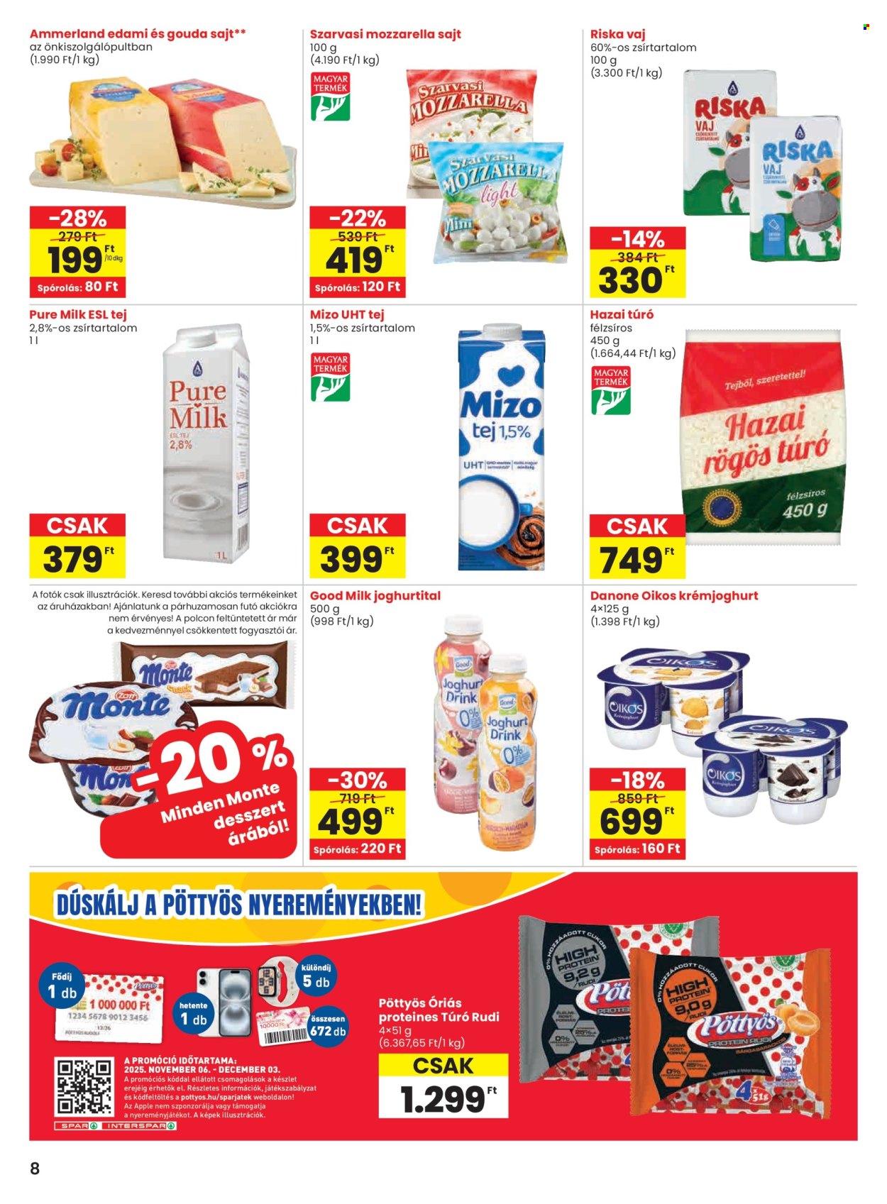 SPAR akciós újságok - 2025.11.20 - 2025.11.26. Oldal 8