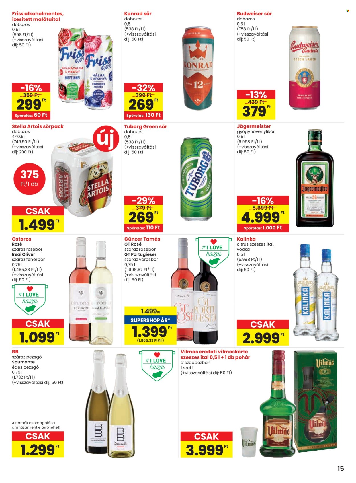 SPAR akciós újságok - 2025.11.20 - 2025.11.26. Oldal 15