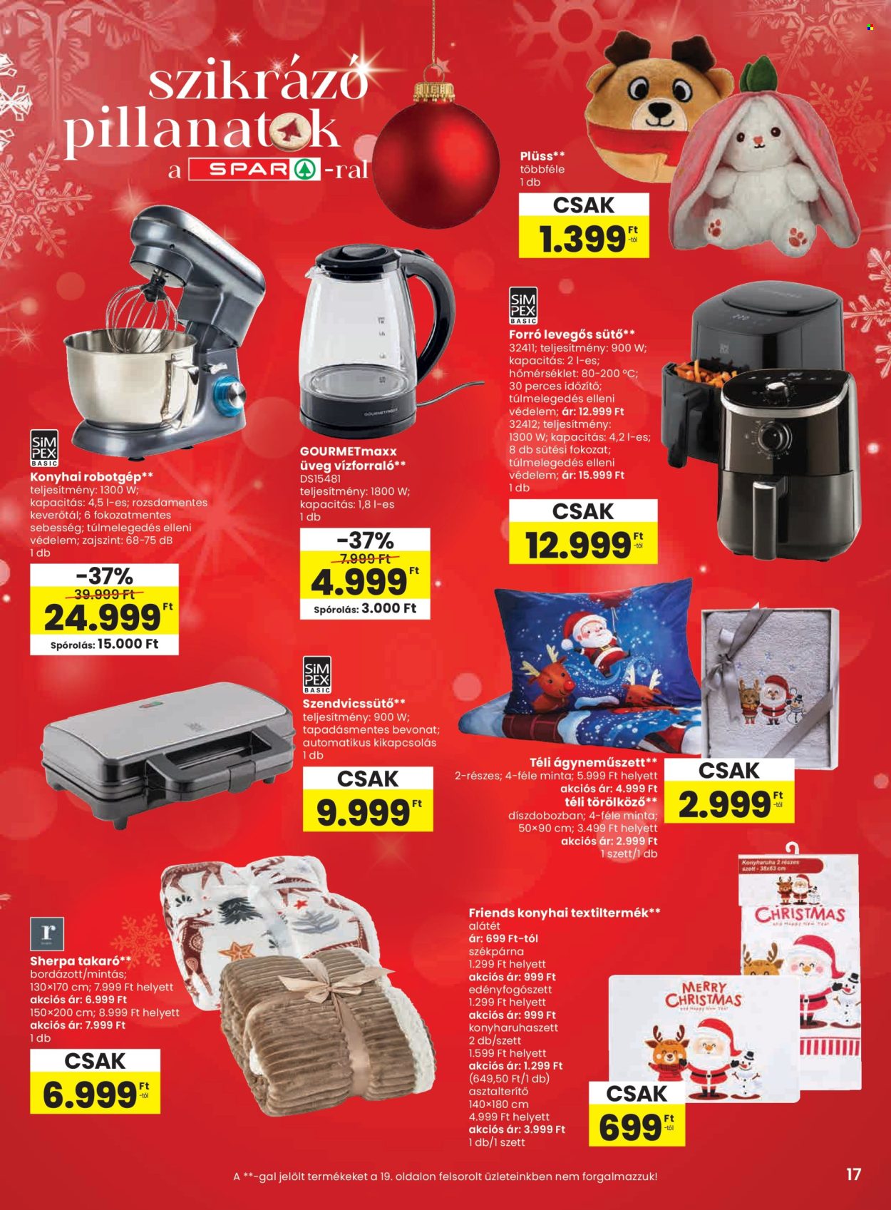 SPAR akciós újságok - 2025.11.20 - 2025.11.26. Oldal 17
