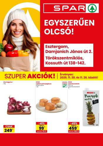 Újság SPAR Szupermarket - 2025.11.20 - 2025.11.26.