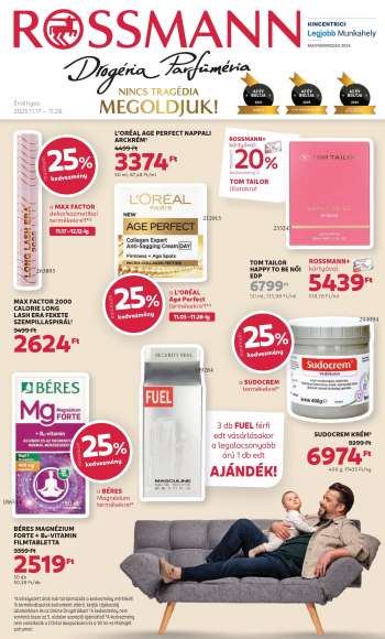 Újság Rossmann - 2025.11.17 - 2025.11.28.