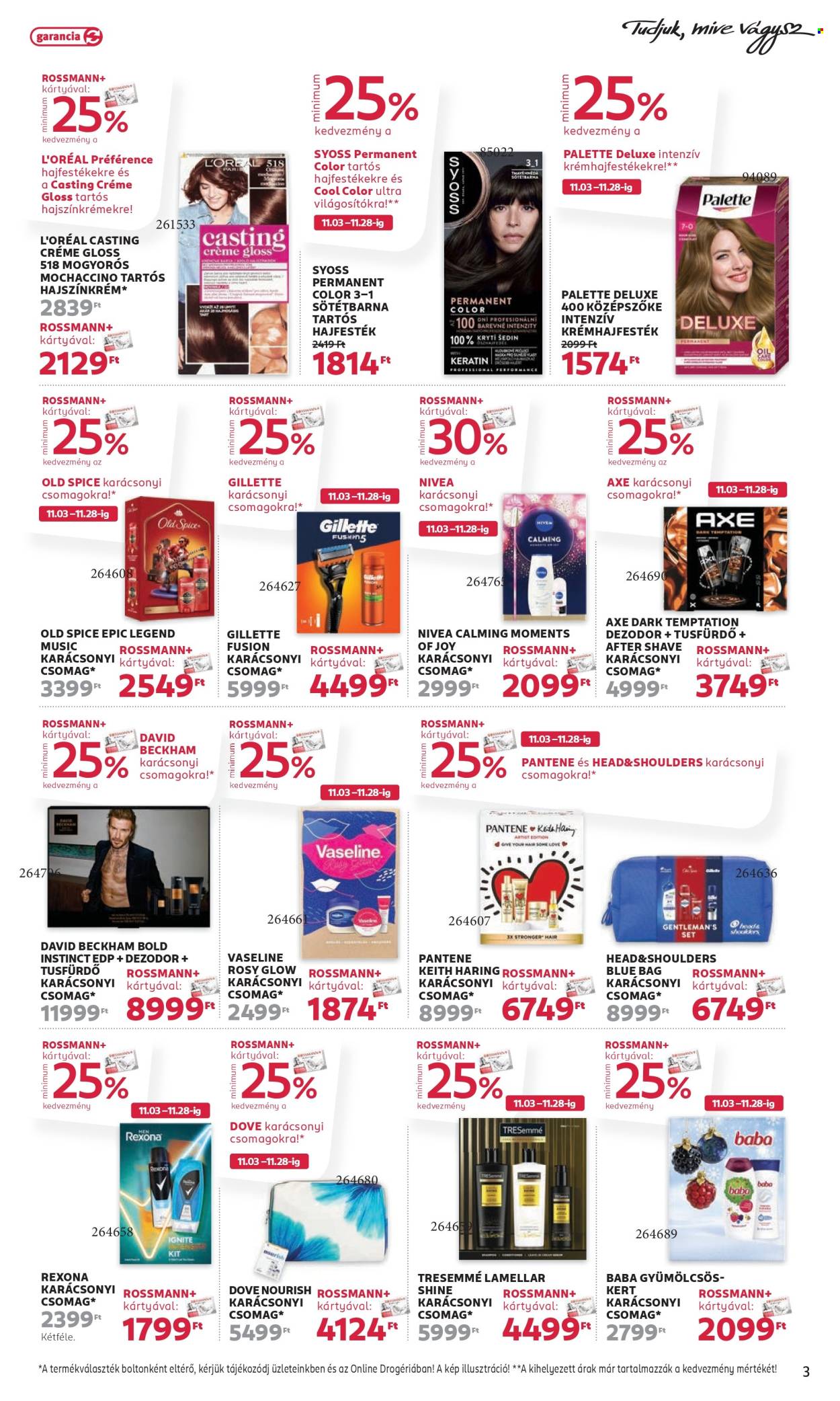 Rossmann akciós újságok - 2025.11.17 - 2025.11.28. Oldal 3