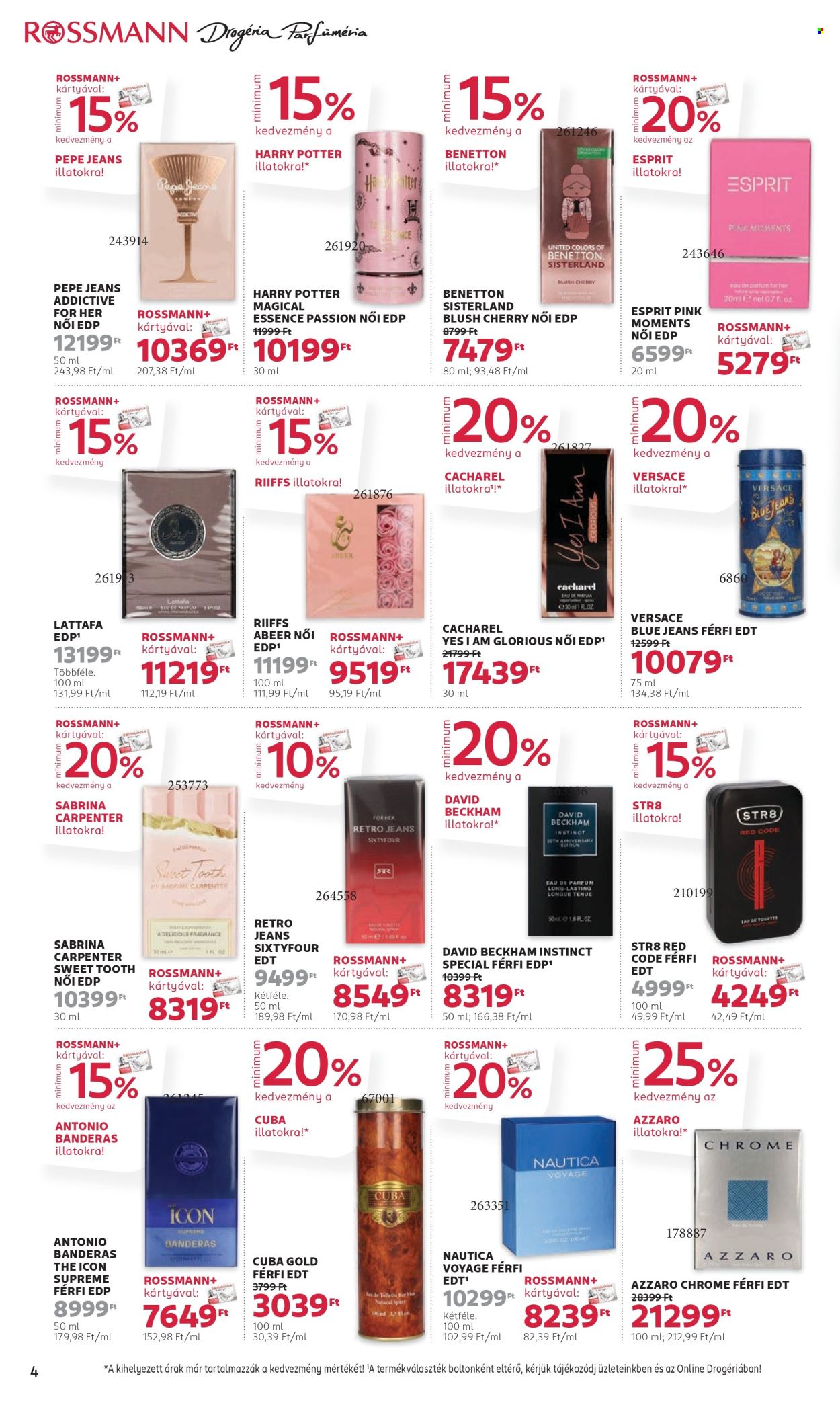 Rossmann akciós újságok - 2025.11.17 - 2025.11.28. Oldal 4