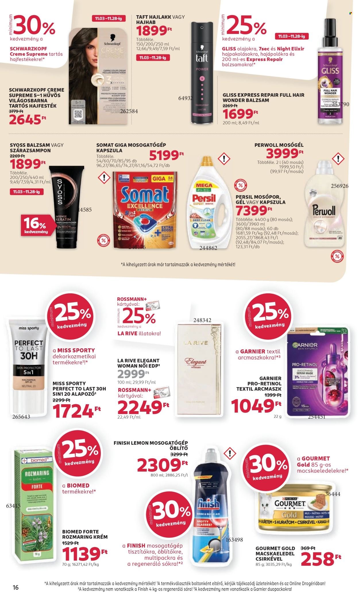 Rossmann akciós újságok - 2025.11.17 - 2025.11.28. Oldal 18