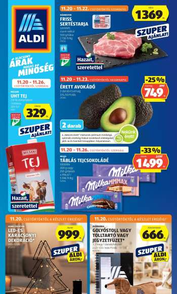 Újság Aldi - 2025.11.20 - 2025.11.26.