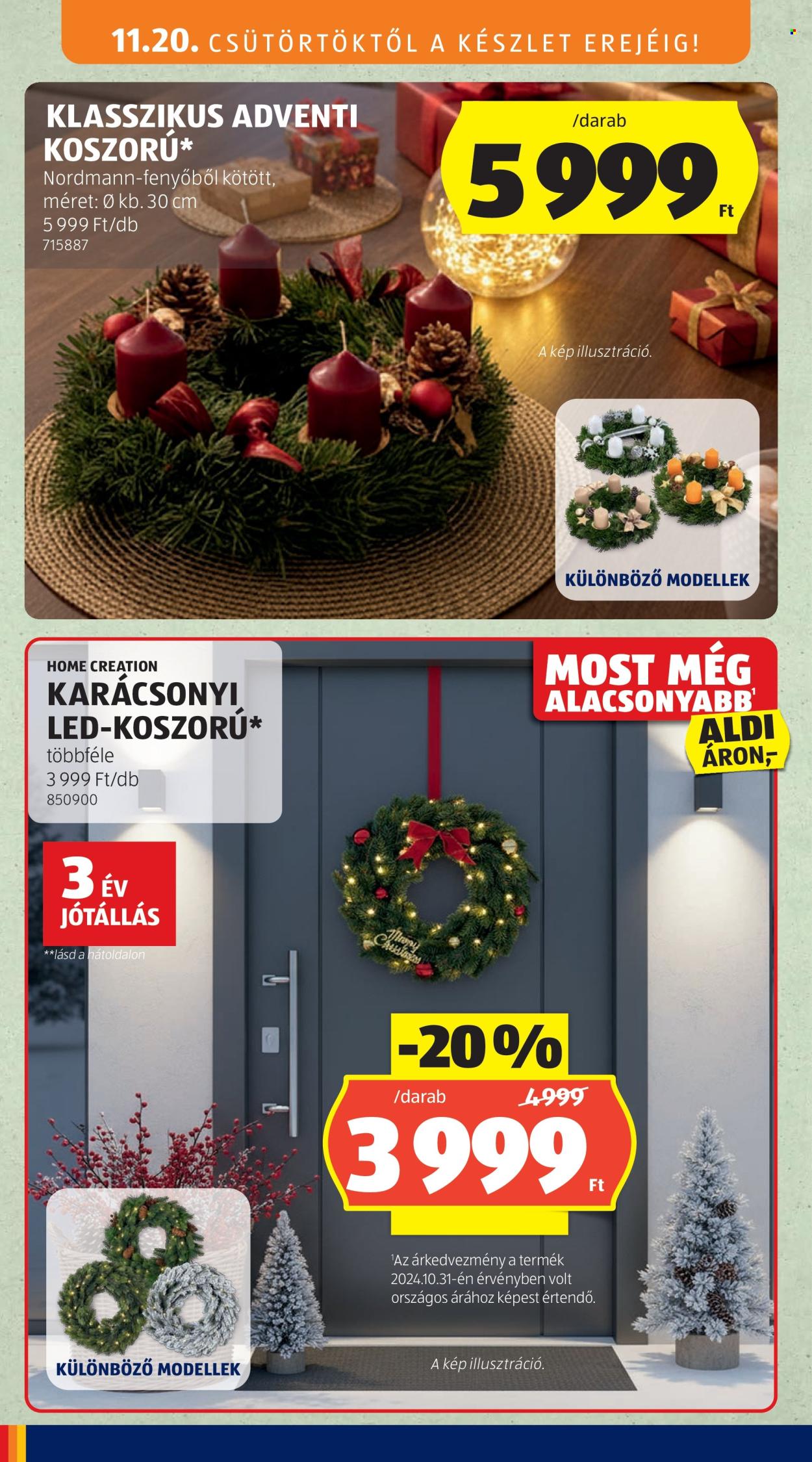 Aldi akciós újságok - 2025.11.20 - 2025.11.26. Oldal 4