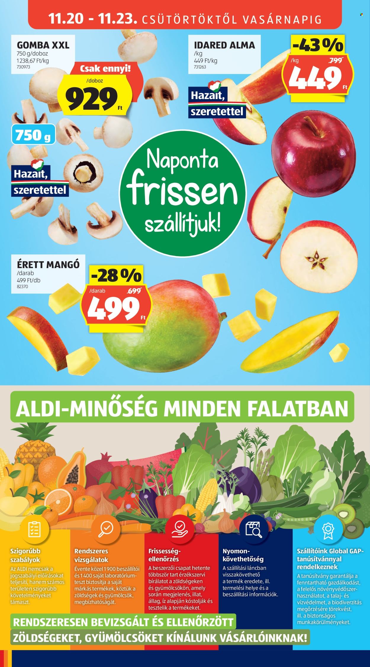Aldi akciós újságok - 2025.11.20 - 2025.11.26. Oldal 6