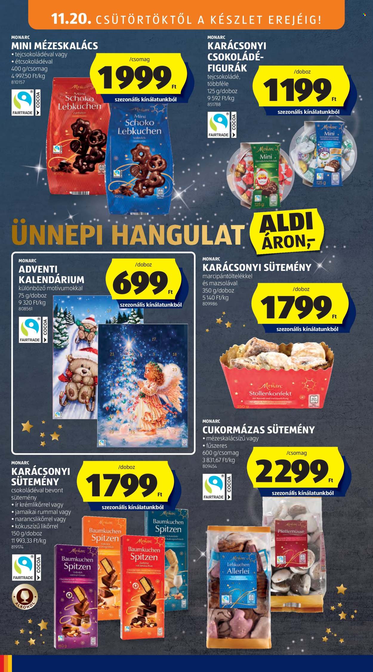 Aldi akciós újságok - 2025.11.20 - 2025.11.26. Oldal 20