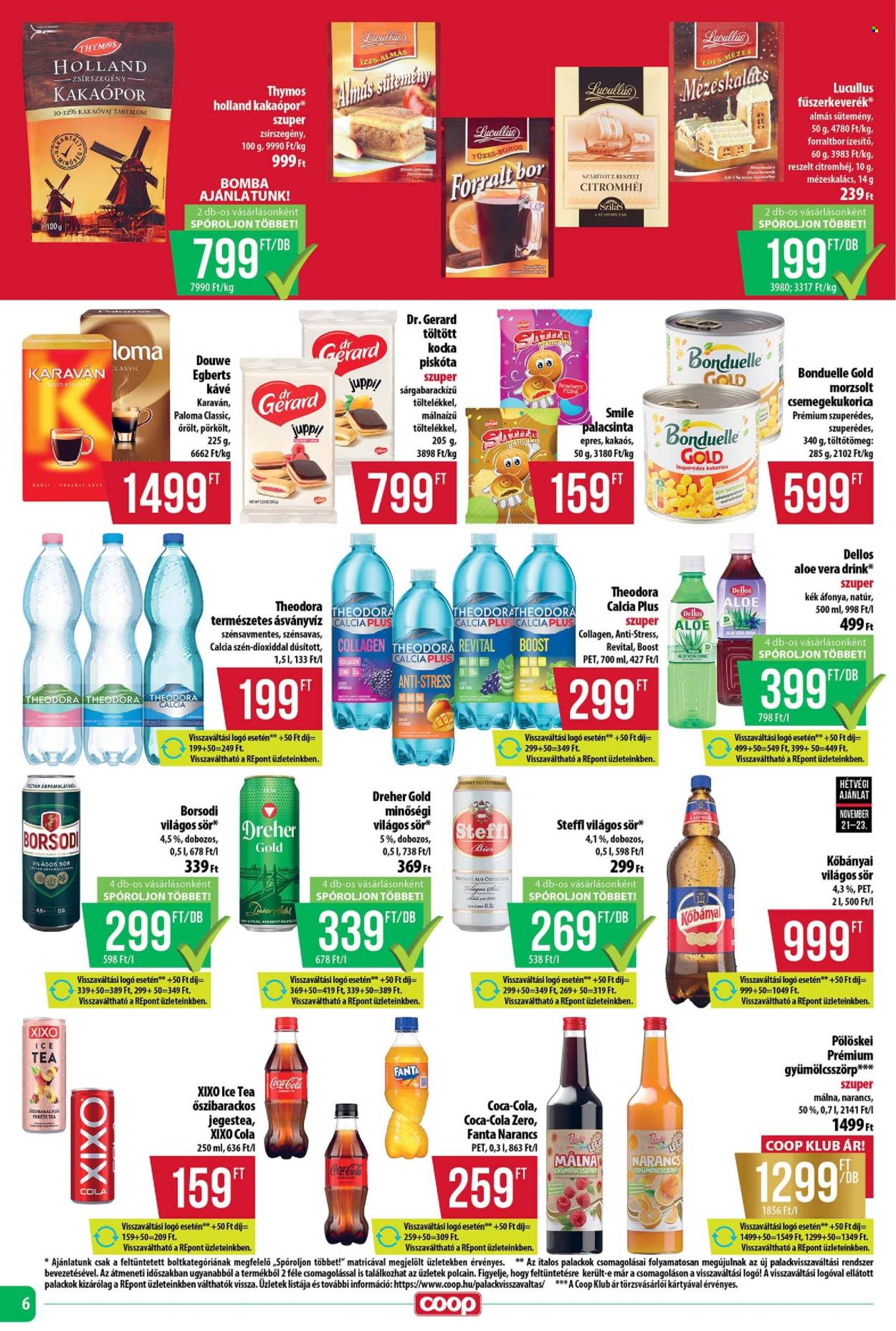 Coop akciós újságok - 2025.11.20 - 2025.11.26. Oldal 6