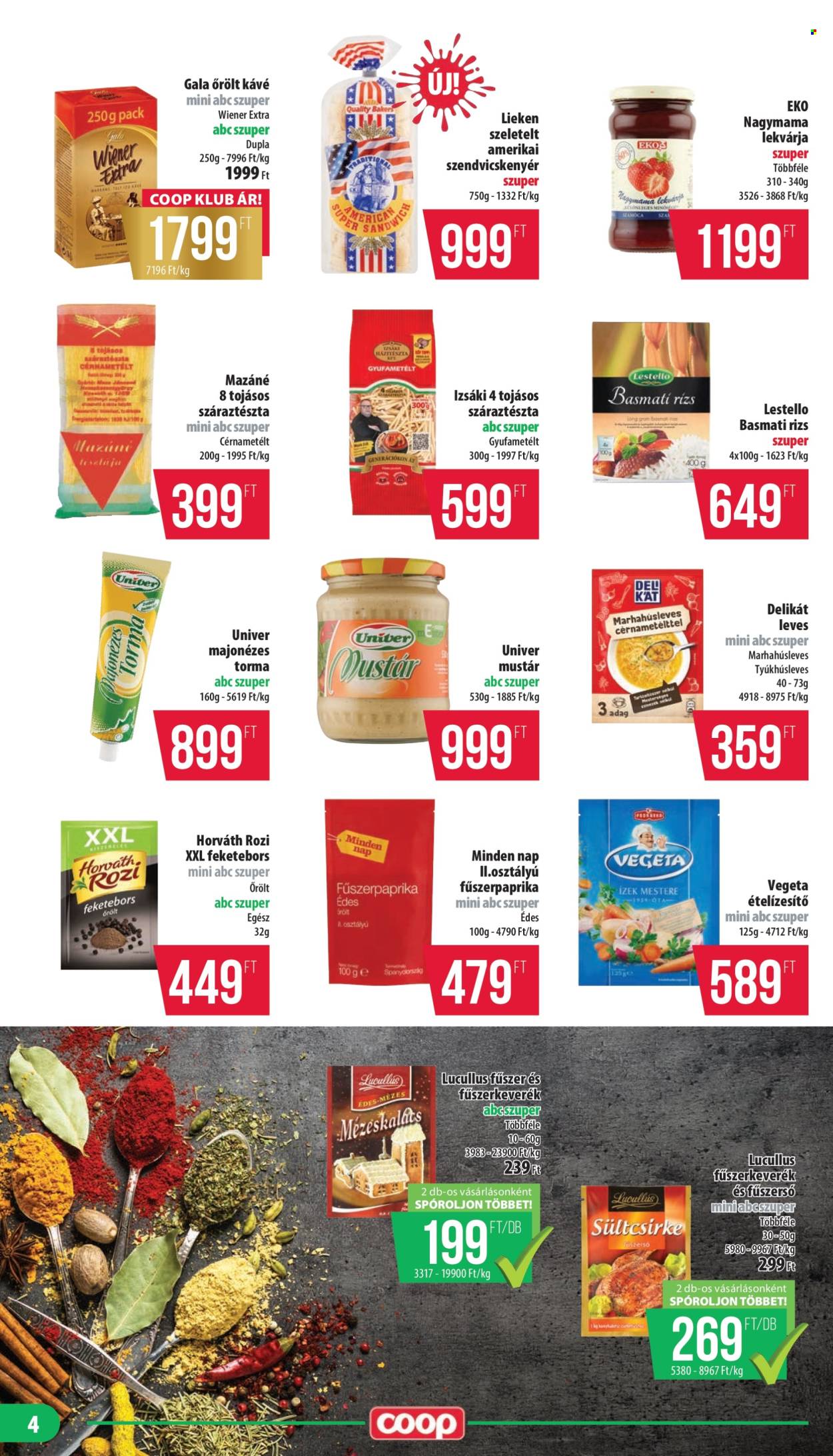 Coop akciós újságok - 2025.11.20 - 2025.11.26. Oldal 4