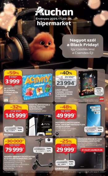 Újság Auchan - 2025.11.20 - 2025.11.26.