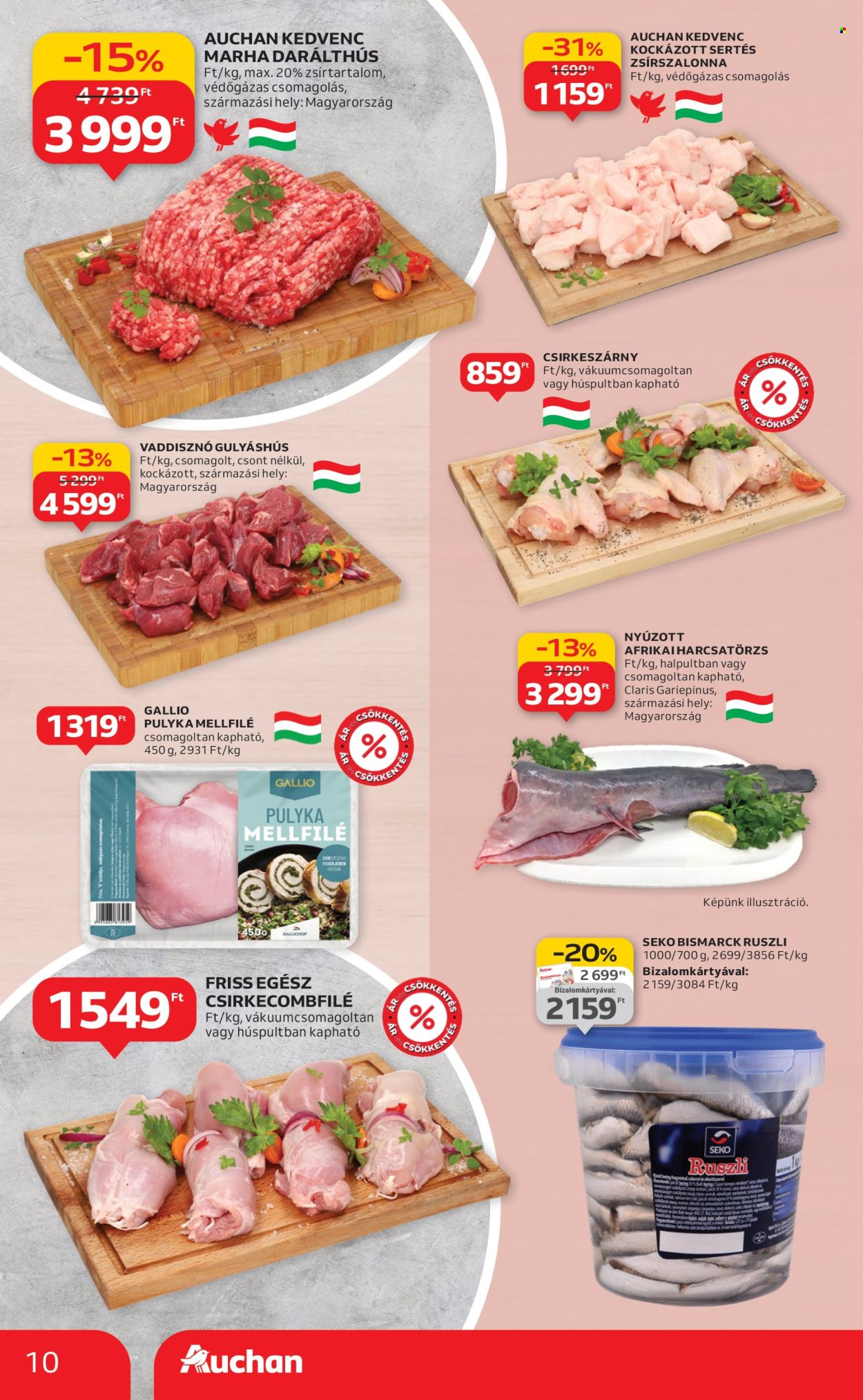 Auchan akciós újságok - 2025.11.20 - 2025.11.26. Oldal 10