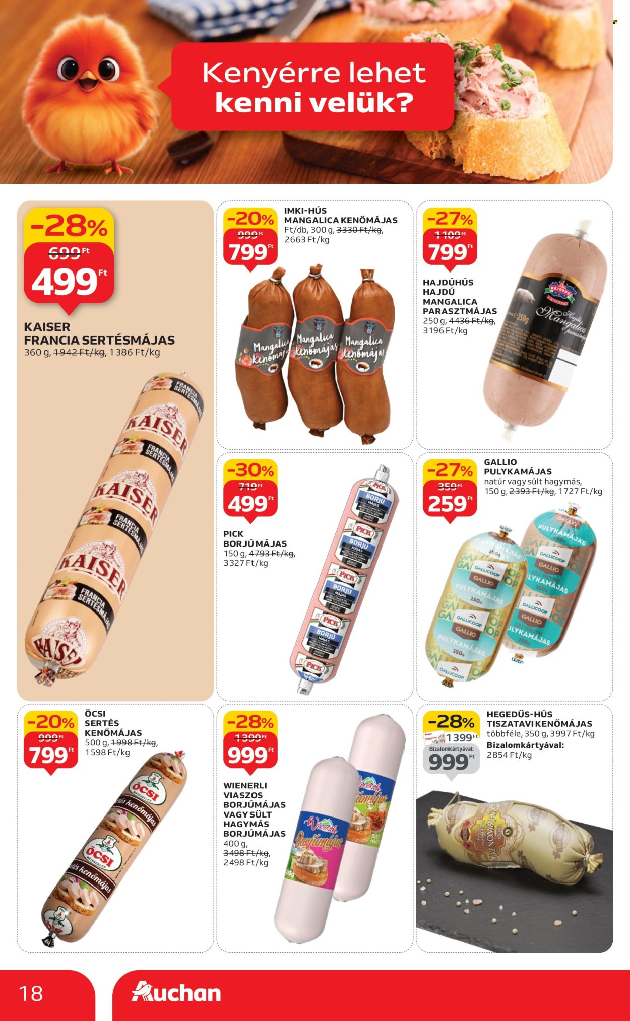 Auchan akciós újságok - 2025.11.20 - 2025.11.26. Oldal 18