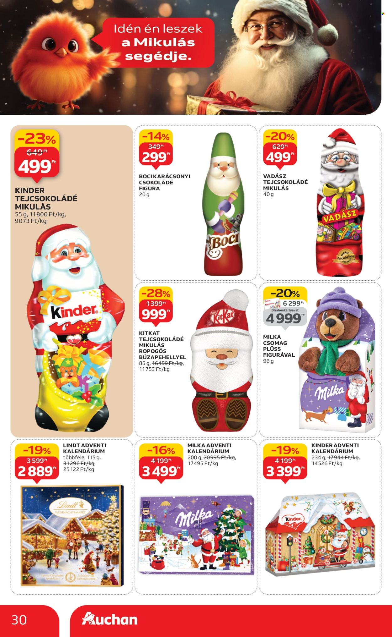 Auchan akciós újságok - 2025.11.20 - 2025.11.26. Oldal 30