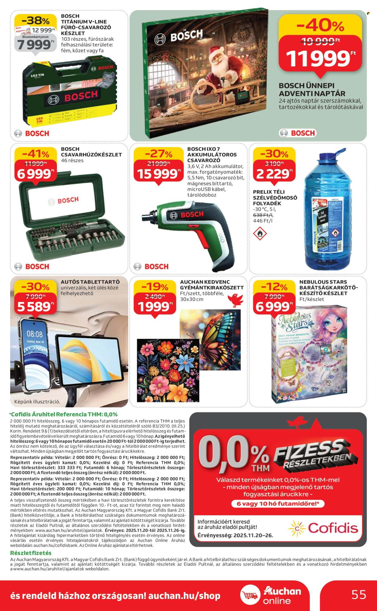 Auchan akciós újságok - 2025.11.20 - 2025.11.26. Oldal 55