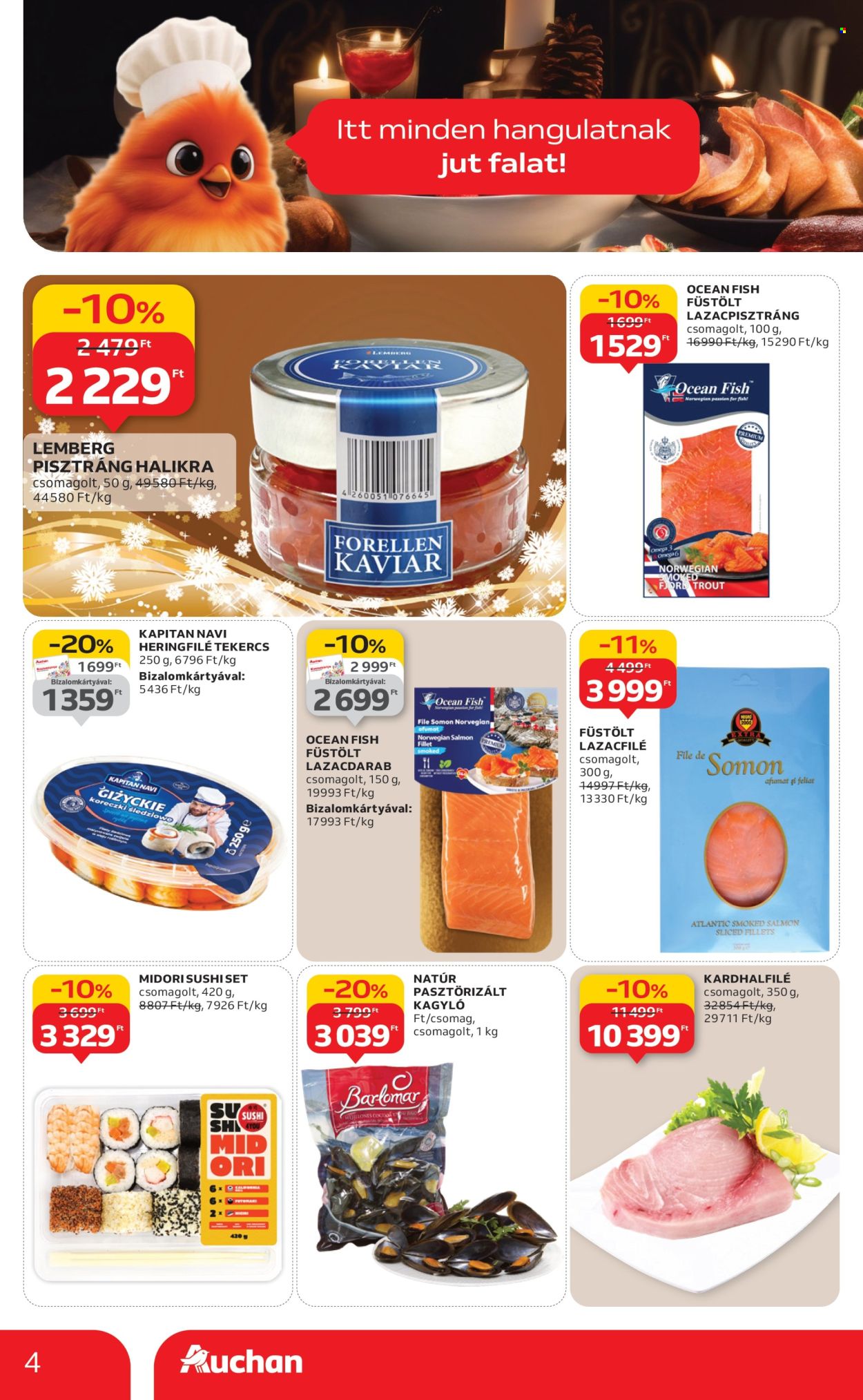 Auchan akciós újságok - 2025.11.20 - 2025.12.24. Oldal 4