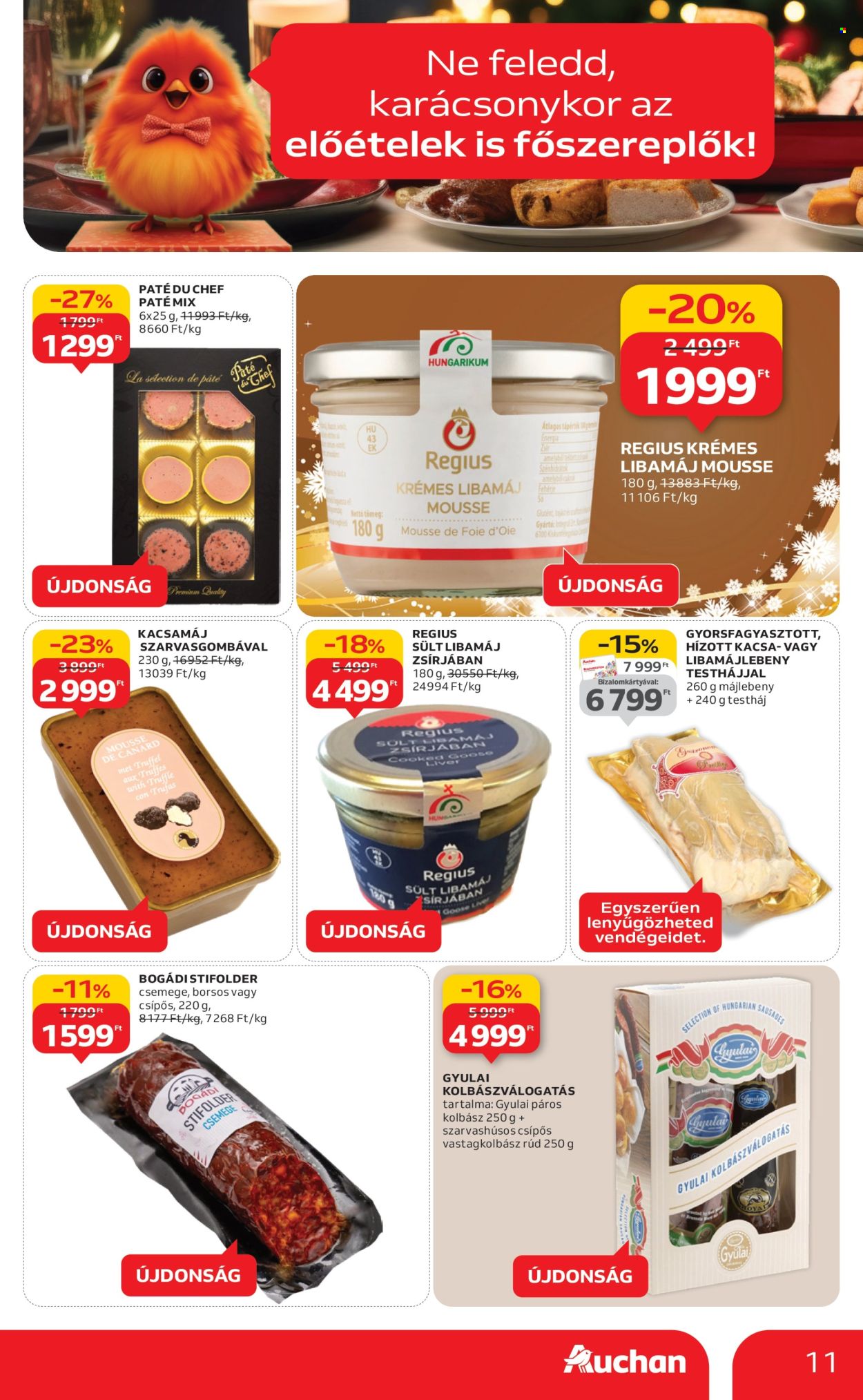 Auchan akciós újságok - 2025.11.20 - 2025.12.24. Oldal 11