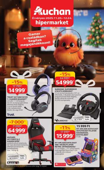 Újság Auchan - 2025.11.20 - 2025.12.24.