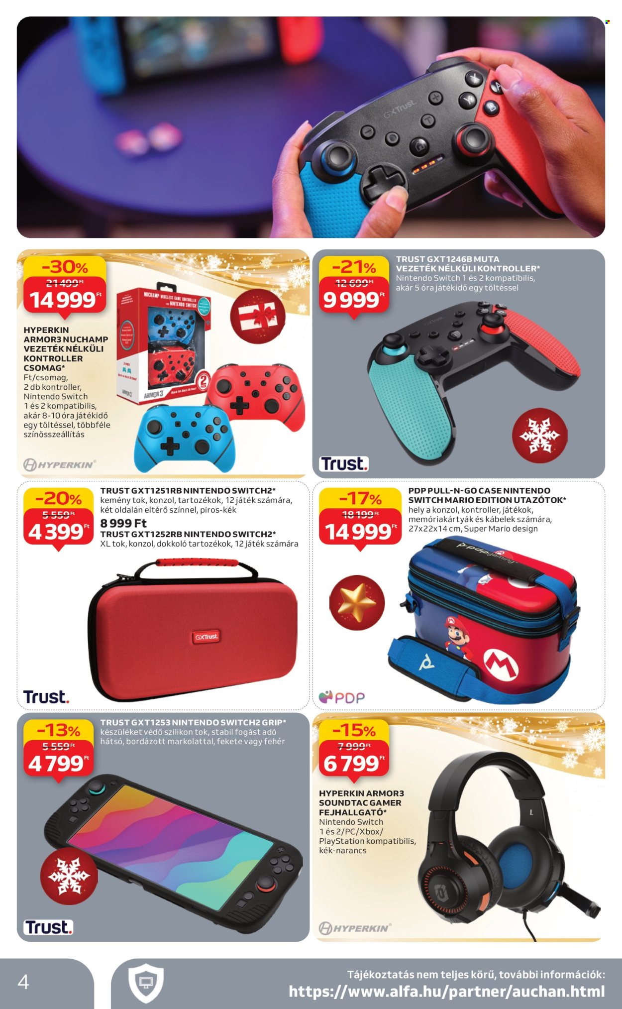 Auchan akciós újságok - 2025.11.20 - 2025.12.24. Oldal 4
