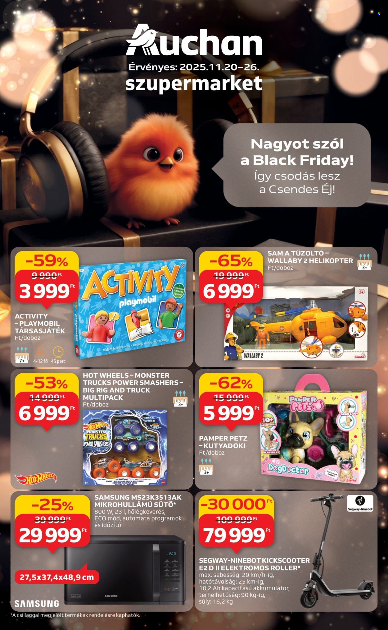 Auchan akciós újságok - 2025.11.20 - 2025.11.26. Oldal 1