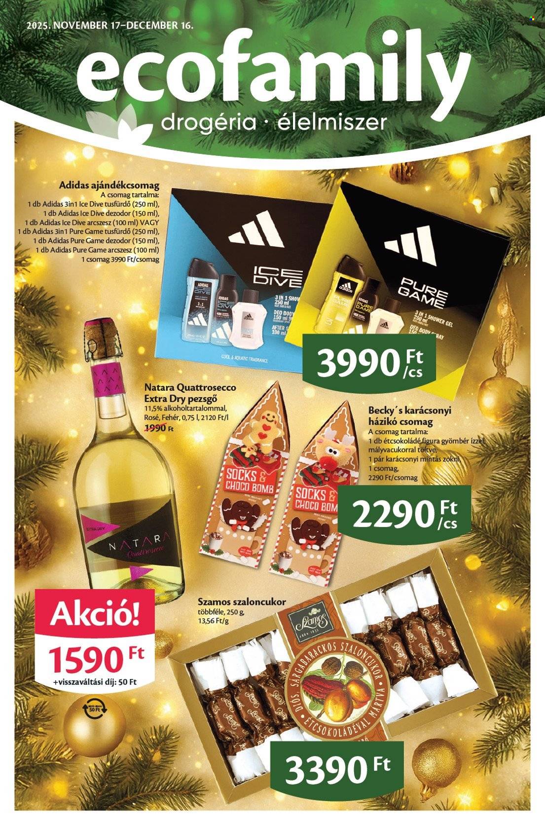 EcoFamily akciós újságok - 2025.11.17 - 2025.12.16. Oldal 1