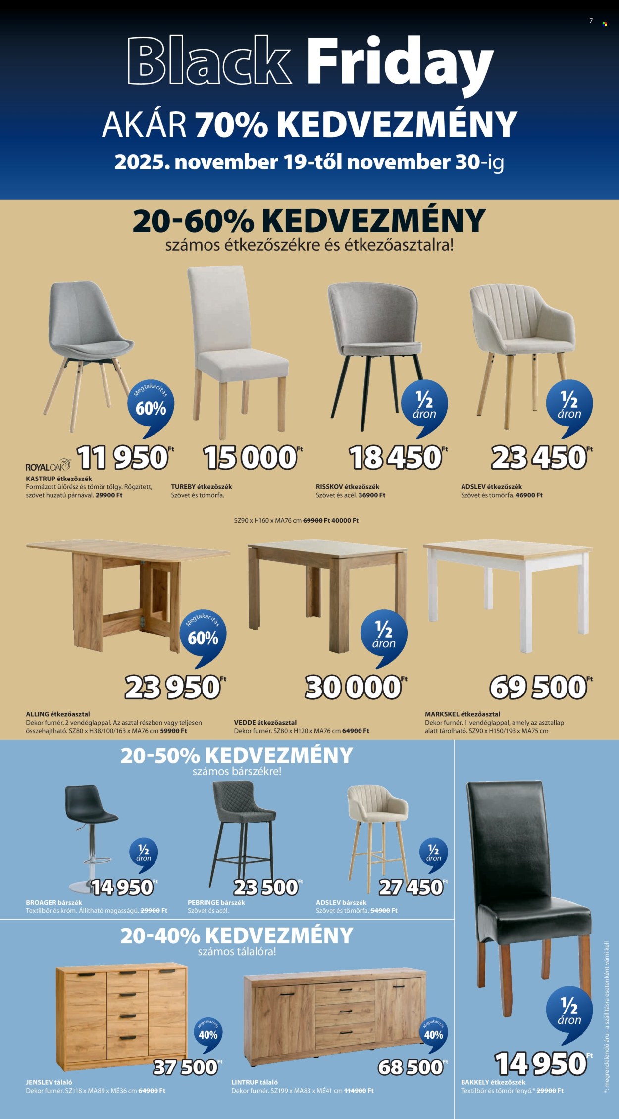 JYSK akciós újságok - 2025.11.19 - 2025.11.30. Oldal 8