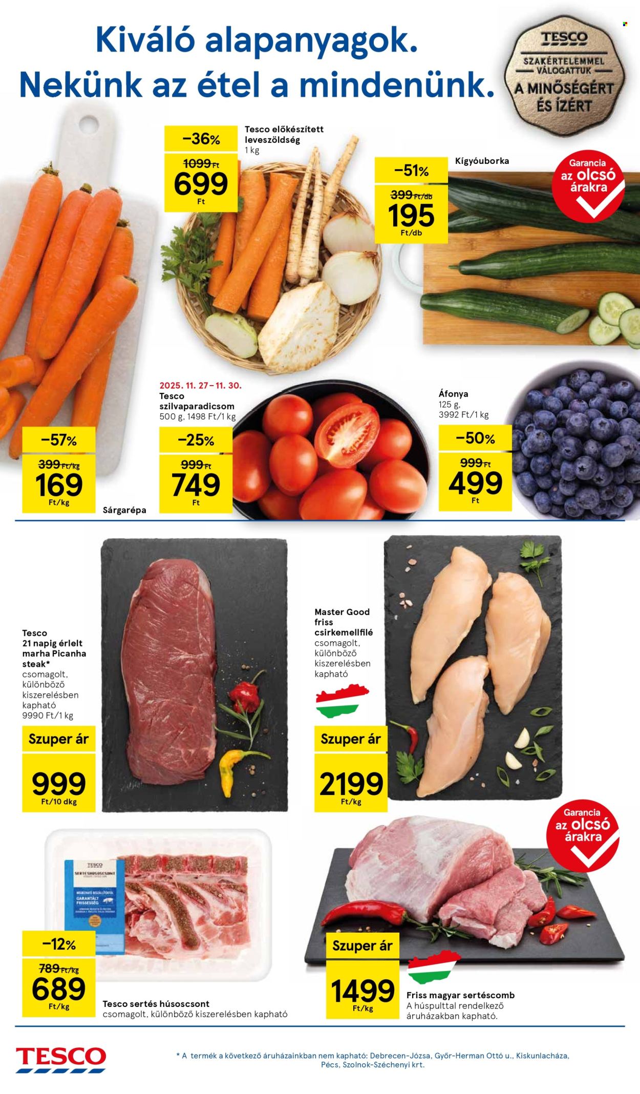 TESCO akciós újságok - 2025.11.27 - 2025.12.03. Oldal 2