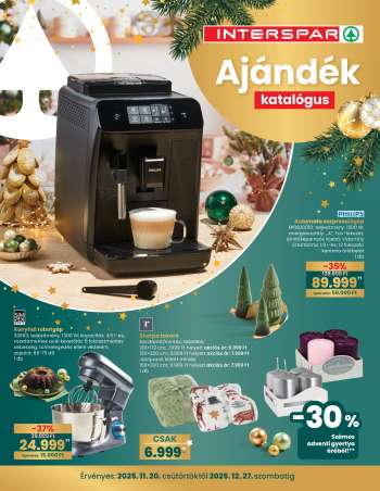 Újság INTERSPAR - 2025.11.20 - 2025.12.27.