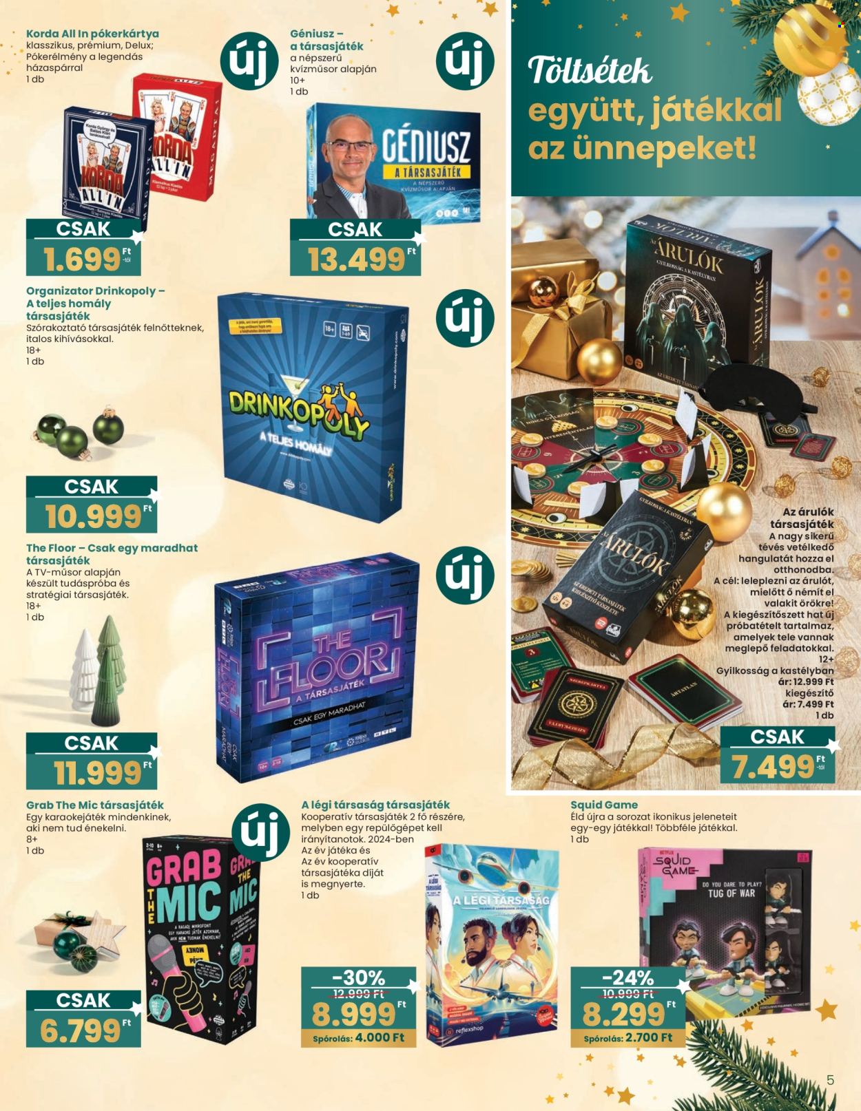 INTERSPAR akciós újságok - 2025.11.20 - 2025.12.27. Oldal 5