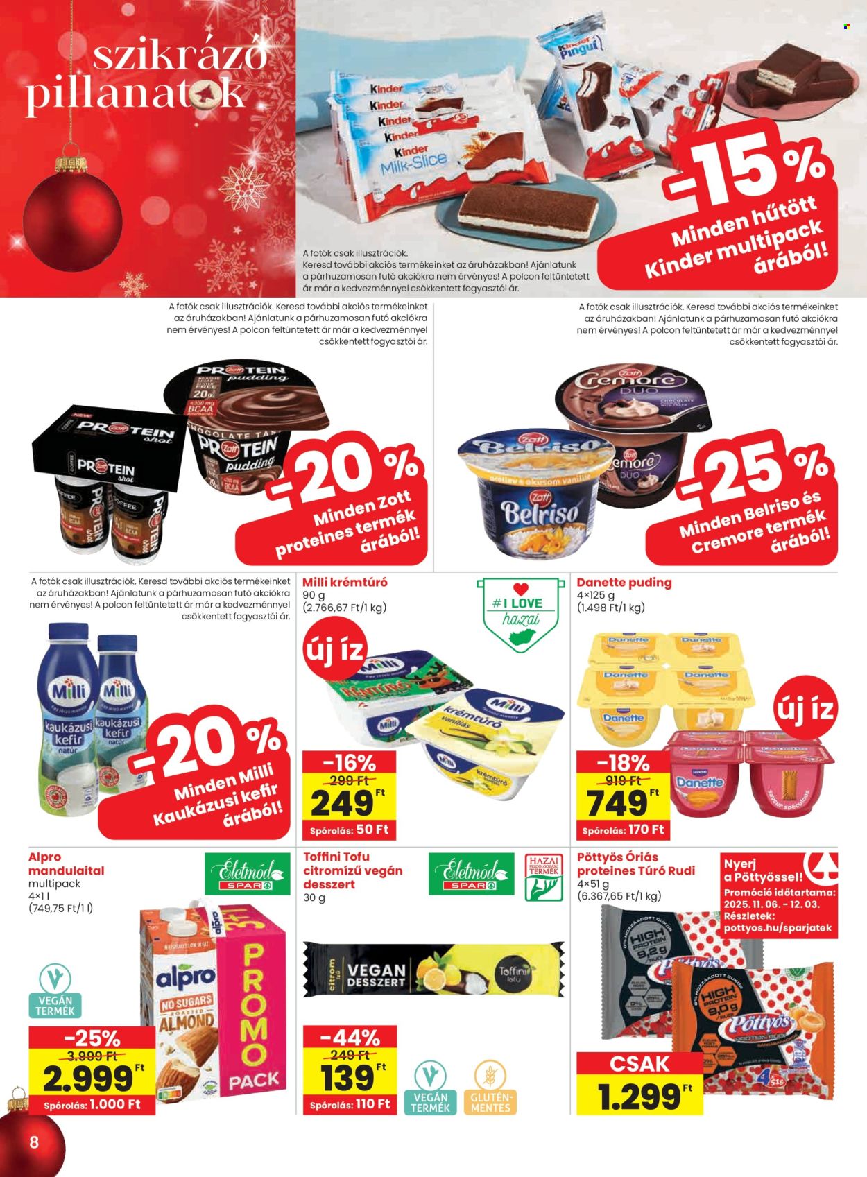 SPAR akciós újságok - 2025.11.27 - 2025.12.03. Oldal 8