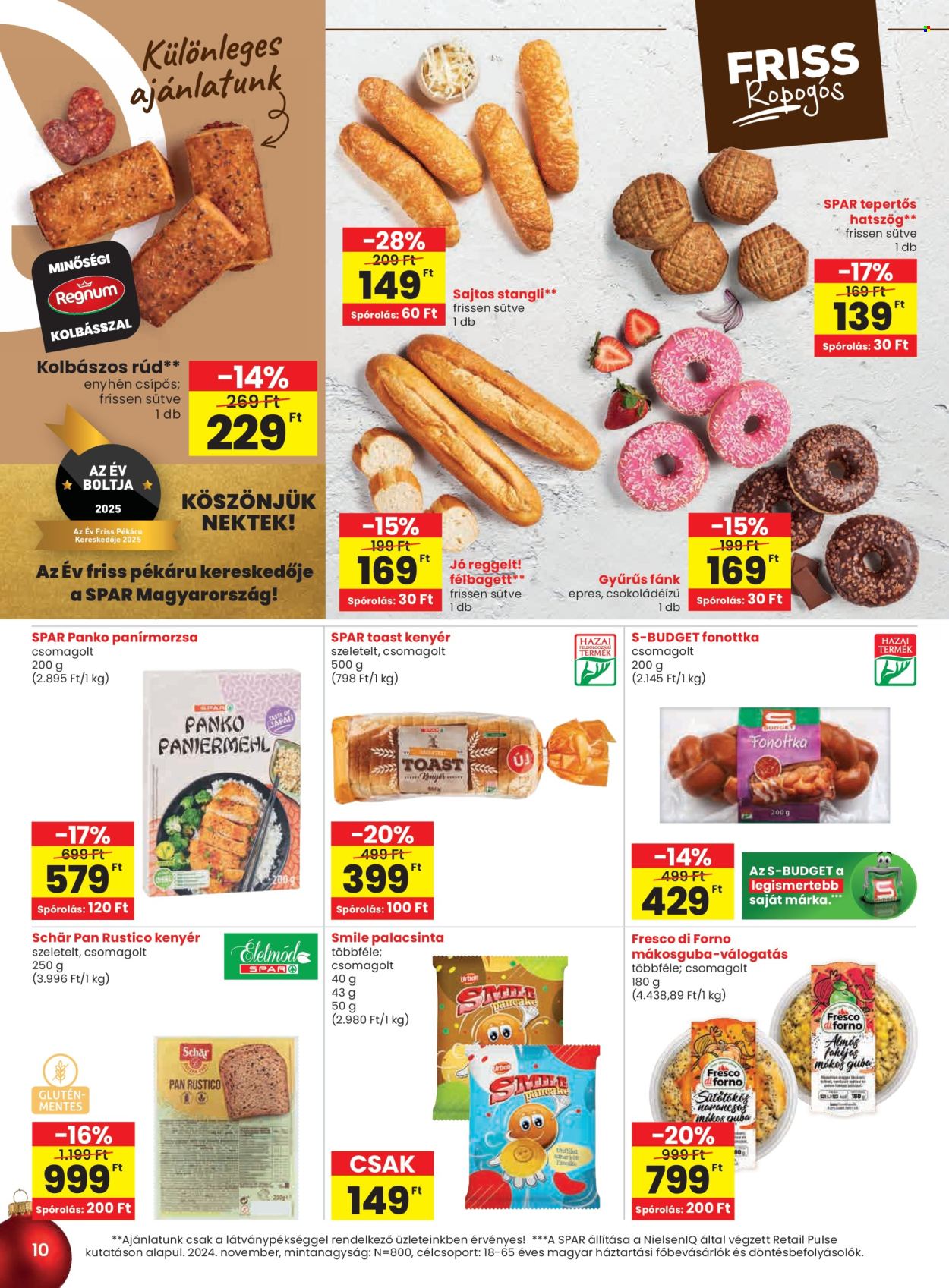 SPAR akciós újságok - 2025.11.27 - 2025.12.03. Oldal 10