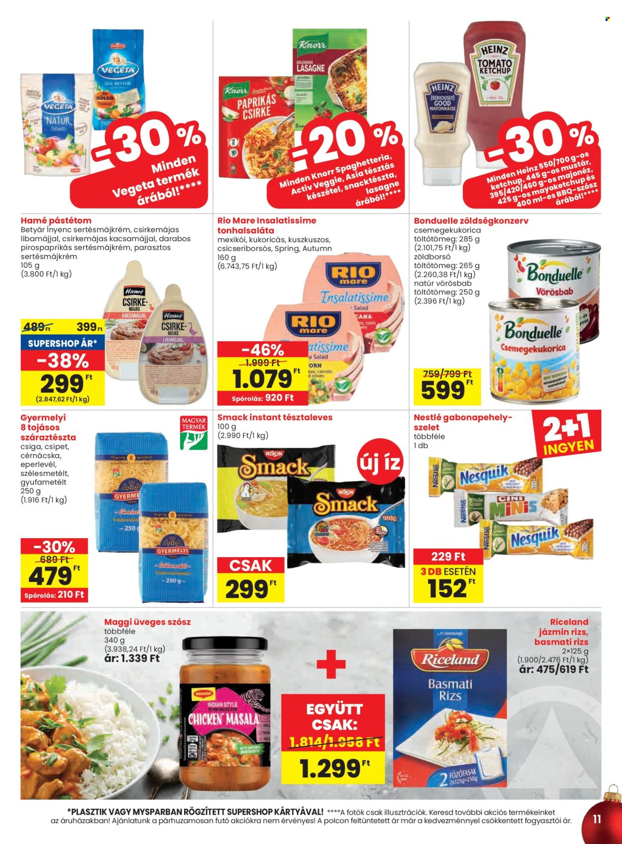 SPAR akciós újságok - 2025.11.27 - 2025.12.03. Oldal 11