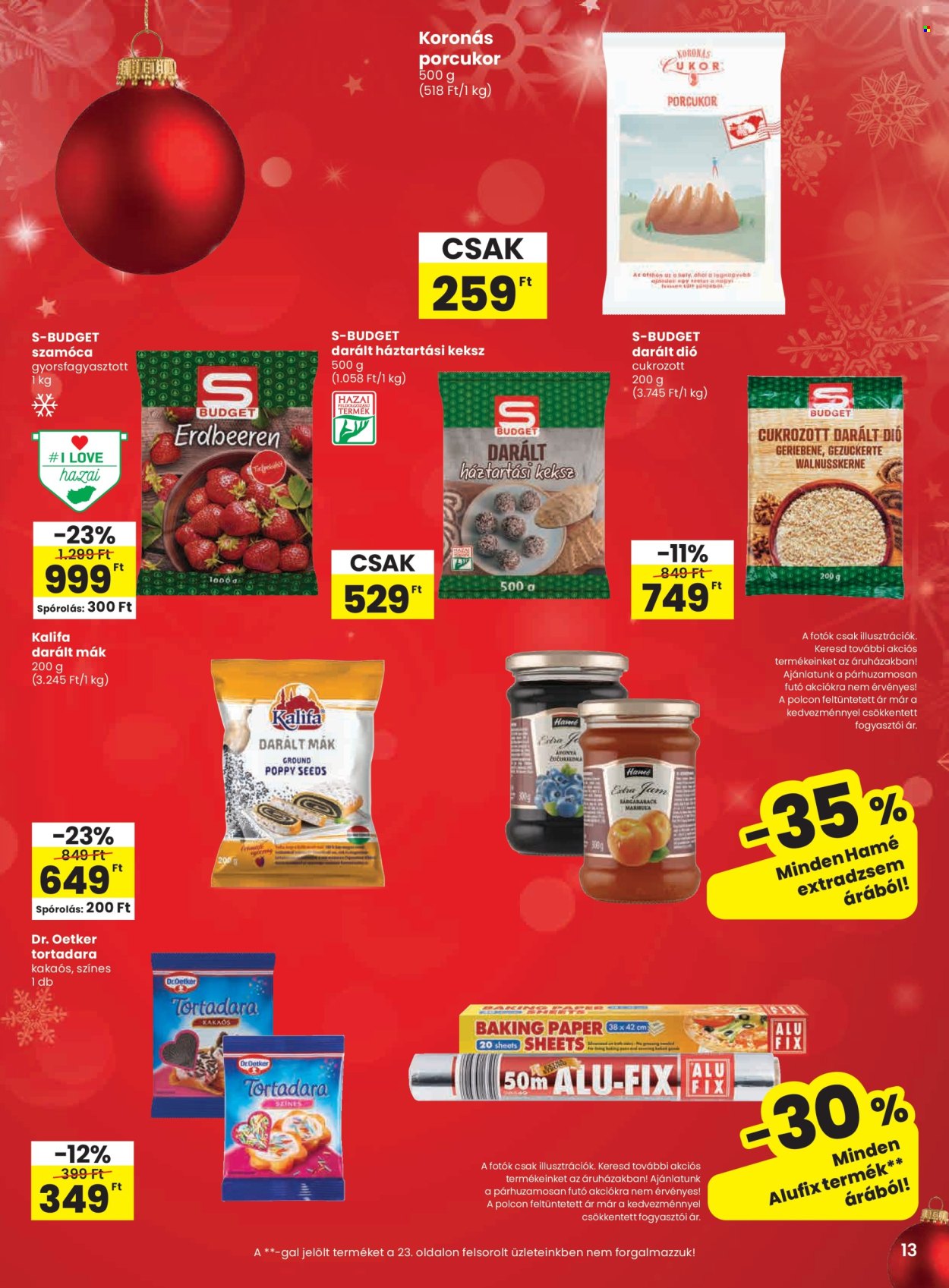 SPAR akciós újságok - 2025.11.27 - 2025.12.03. Oldal 13