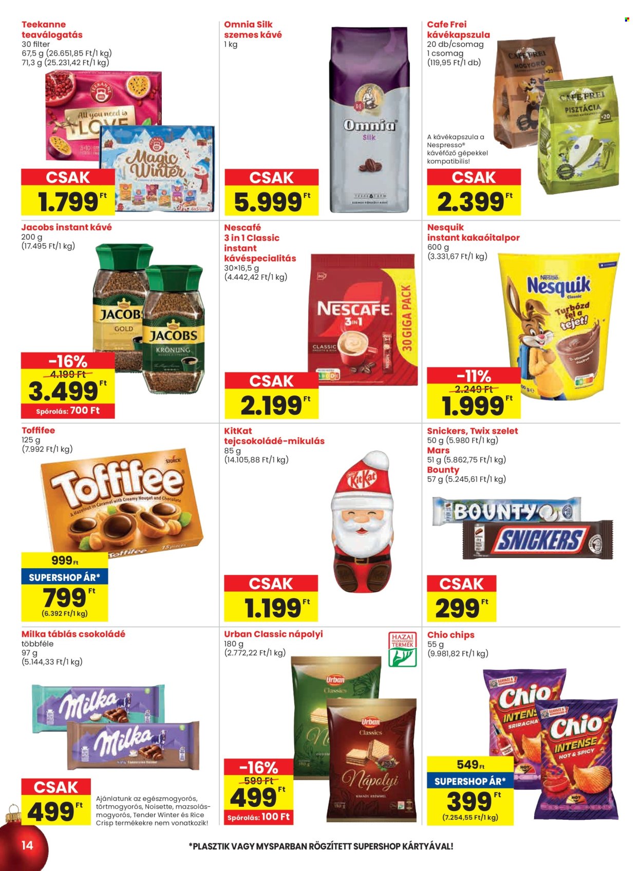 SPAR akciós újságok - 2025.11.27 - 2025.12.03. Oldal 14