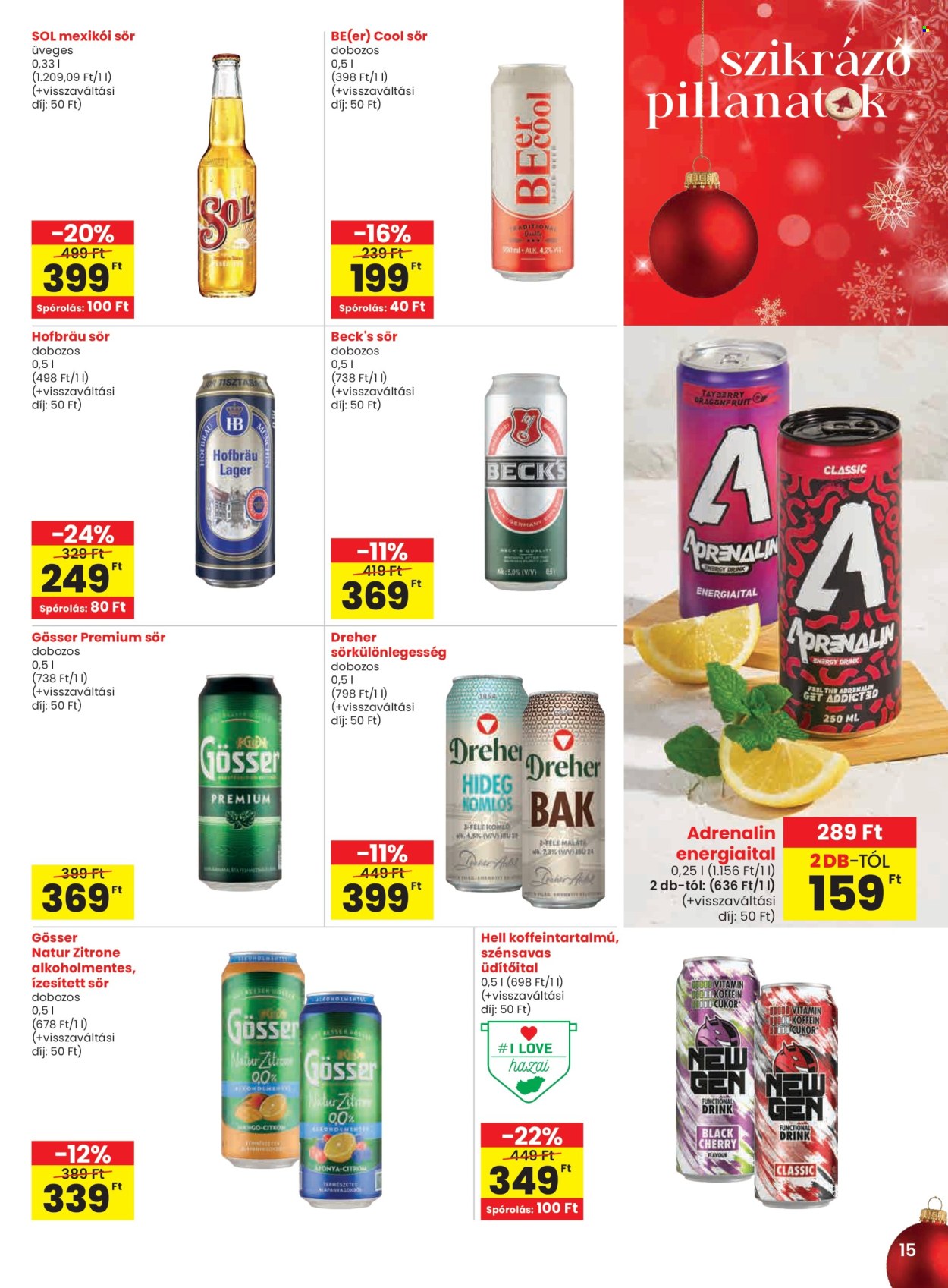 SPAR akciós újságok - 2025.11.27 - 2025.12.03. Oldal 15