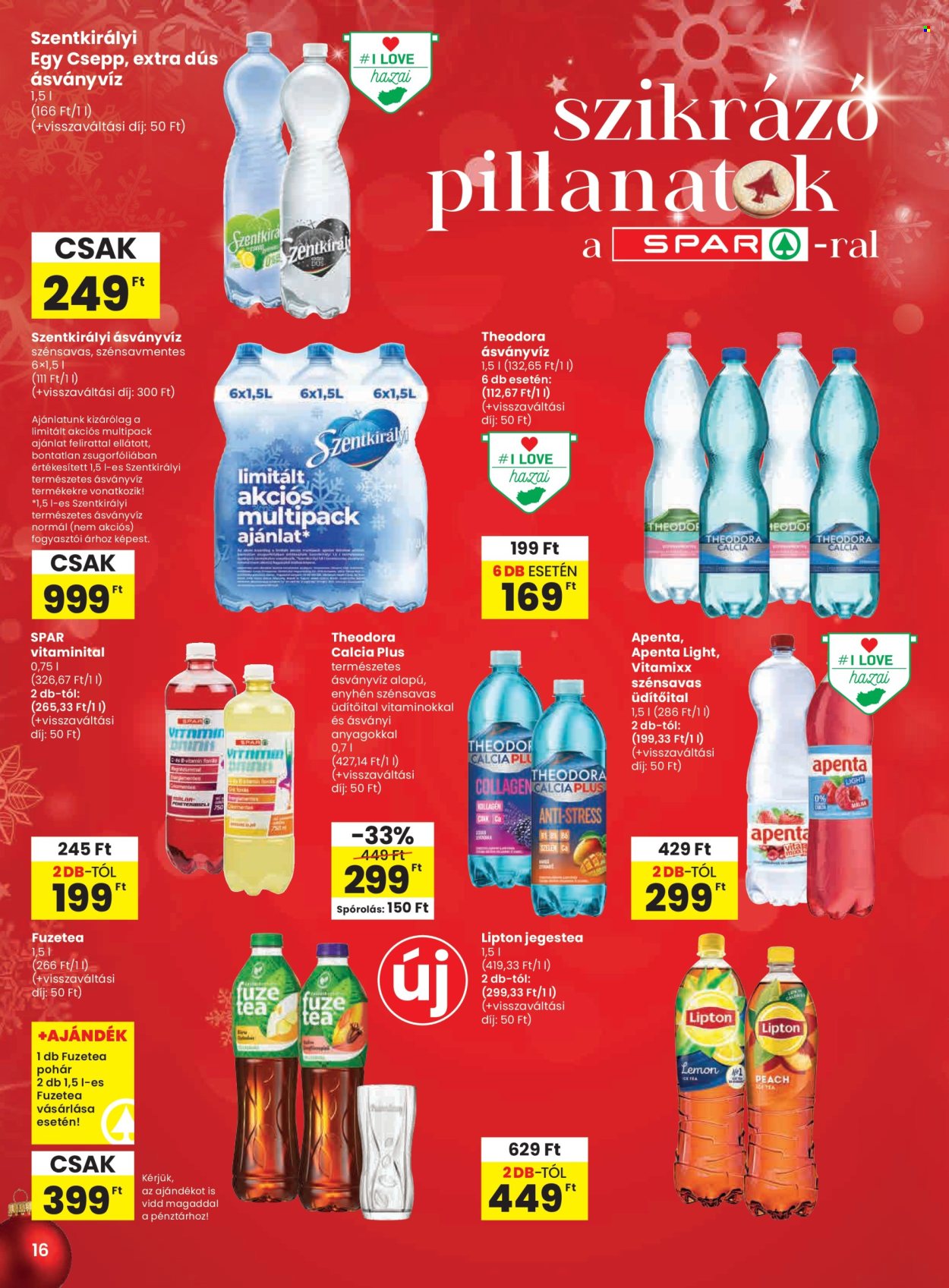 SPAR akciós újságok - 2025.11.27 - 2025.12.03. Oldal 16