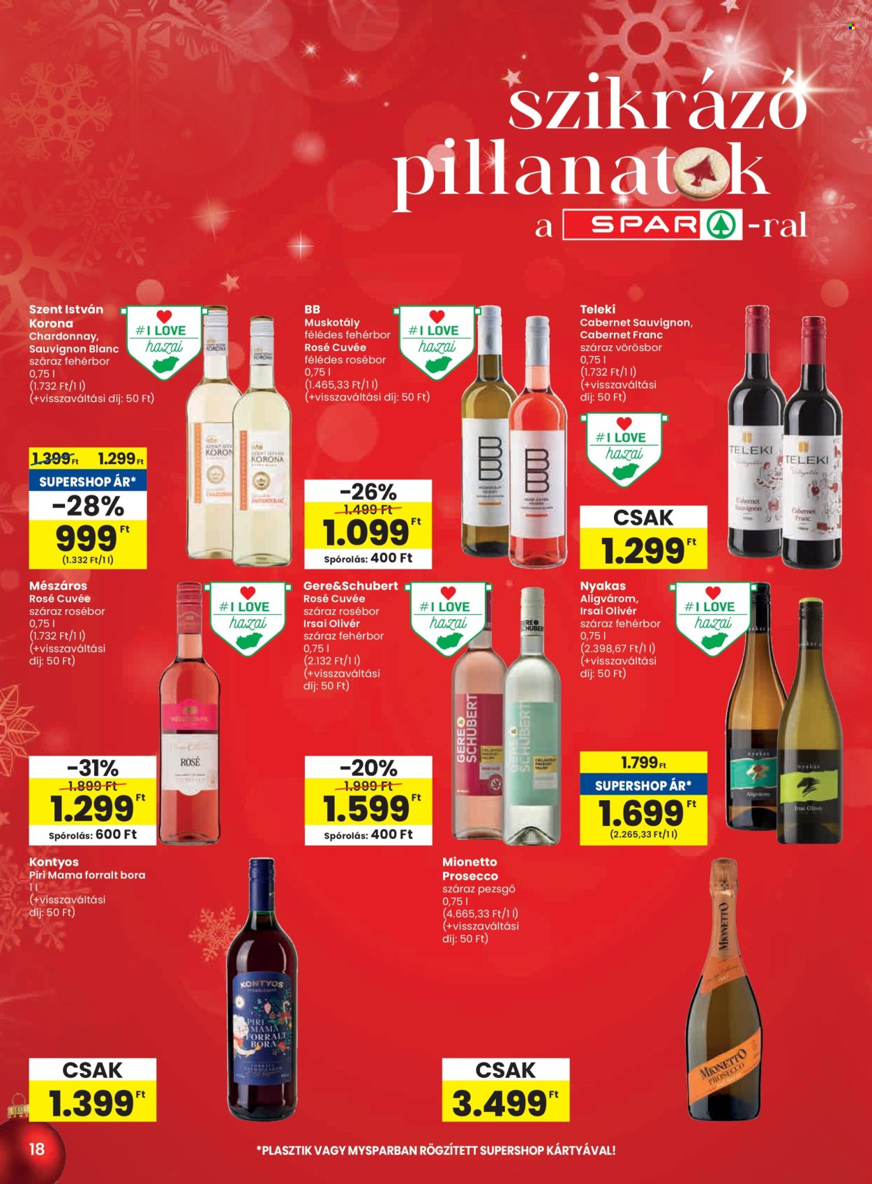 SPAR akciós újságok - 2025.11.27 - 2025.12.03. Oldal 18