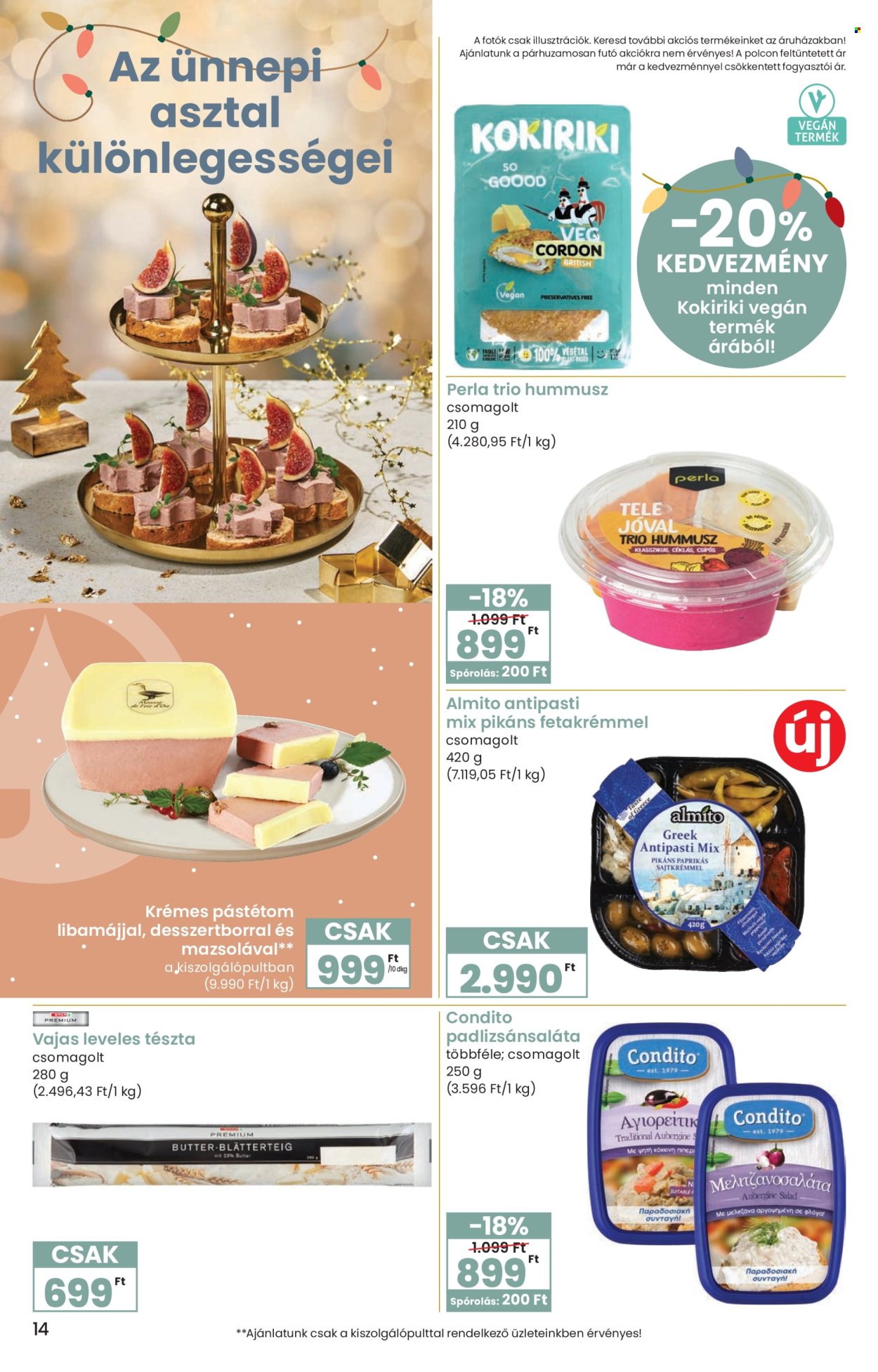 SPAR akciós újságok - 2025.11.27 - 2025.12.27. Oldal 14