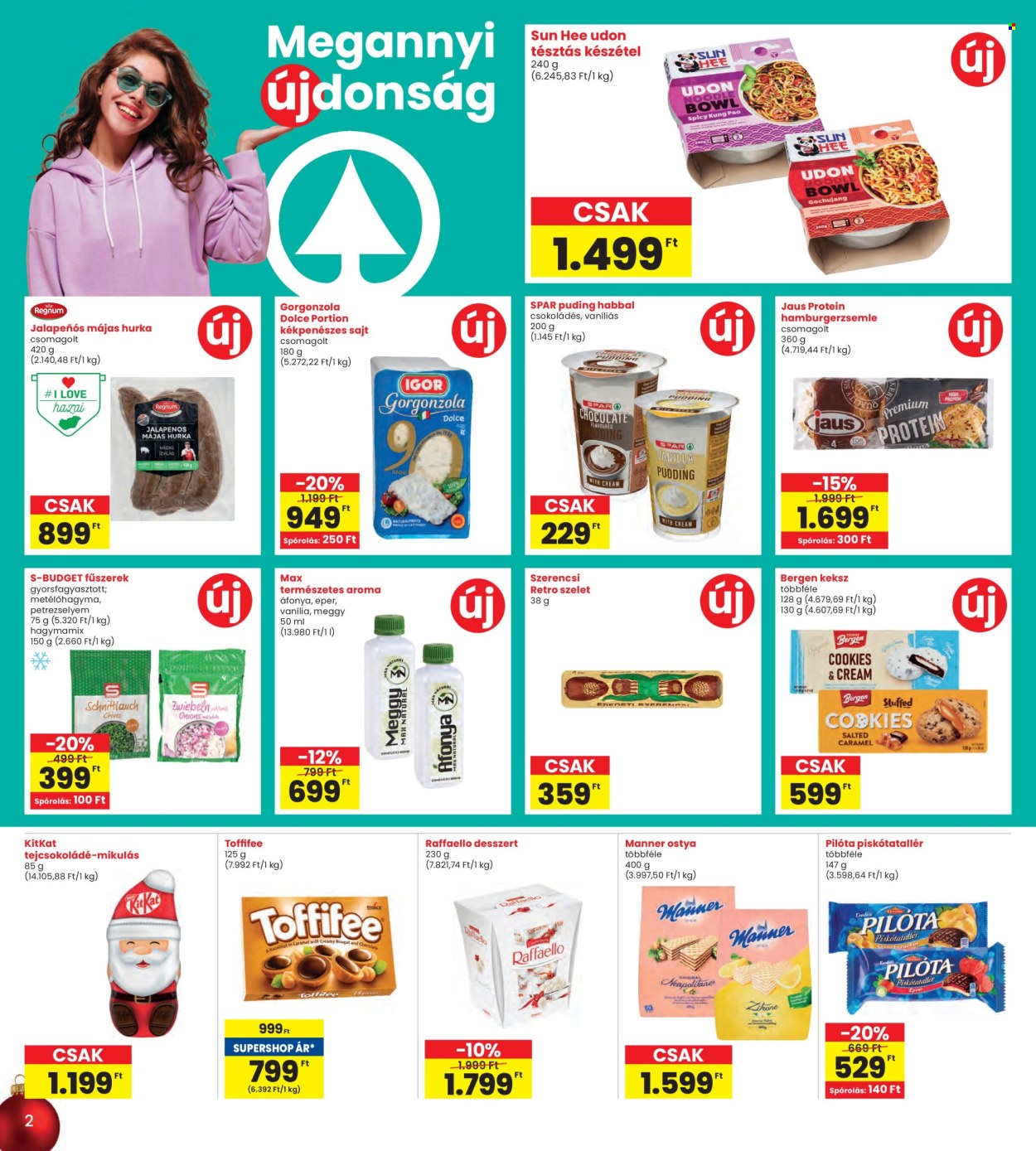INTERSPAR akciós újságok - 2025.11.27 - 2025.12.03. Oldal 2