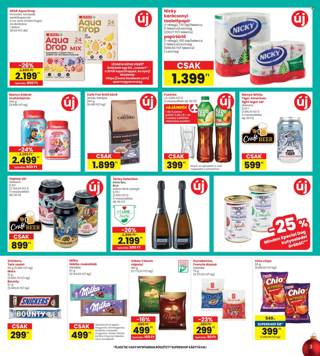 INTERSPAR akciós újságok - 2025.11.27 - 2025.12.03. Oldal 3