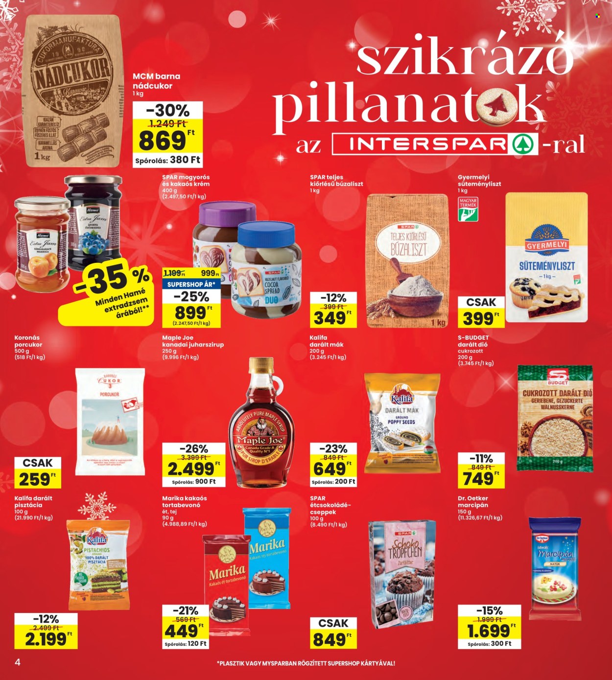 INTERSPAR akciós újságok - 2025.11.27 - 2025.12.03. Oldal 4