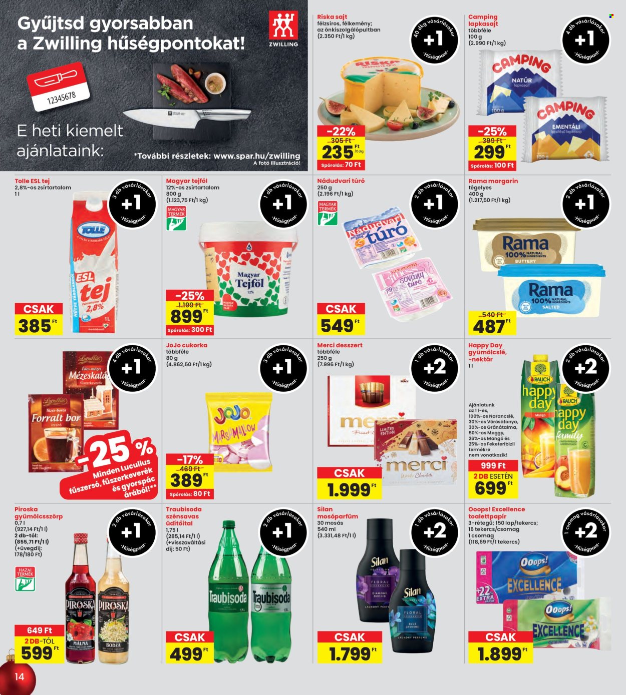 INTERSPAR akciós újságok - 2025.11.27 - 2025.12.03. Oldal 14